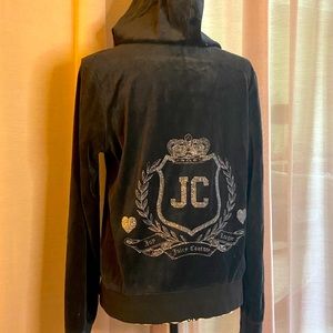 Black & Silver Juicy Couture Sweater